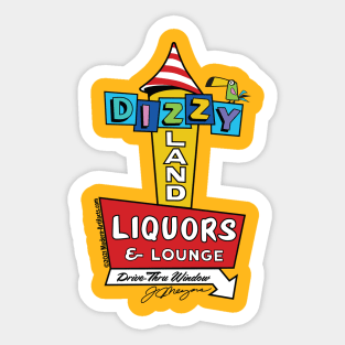 DIZZYLAND Sticker